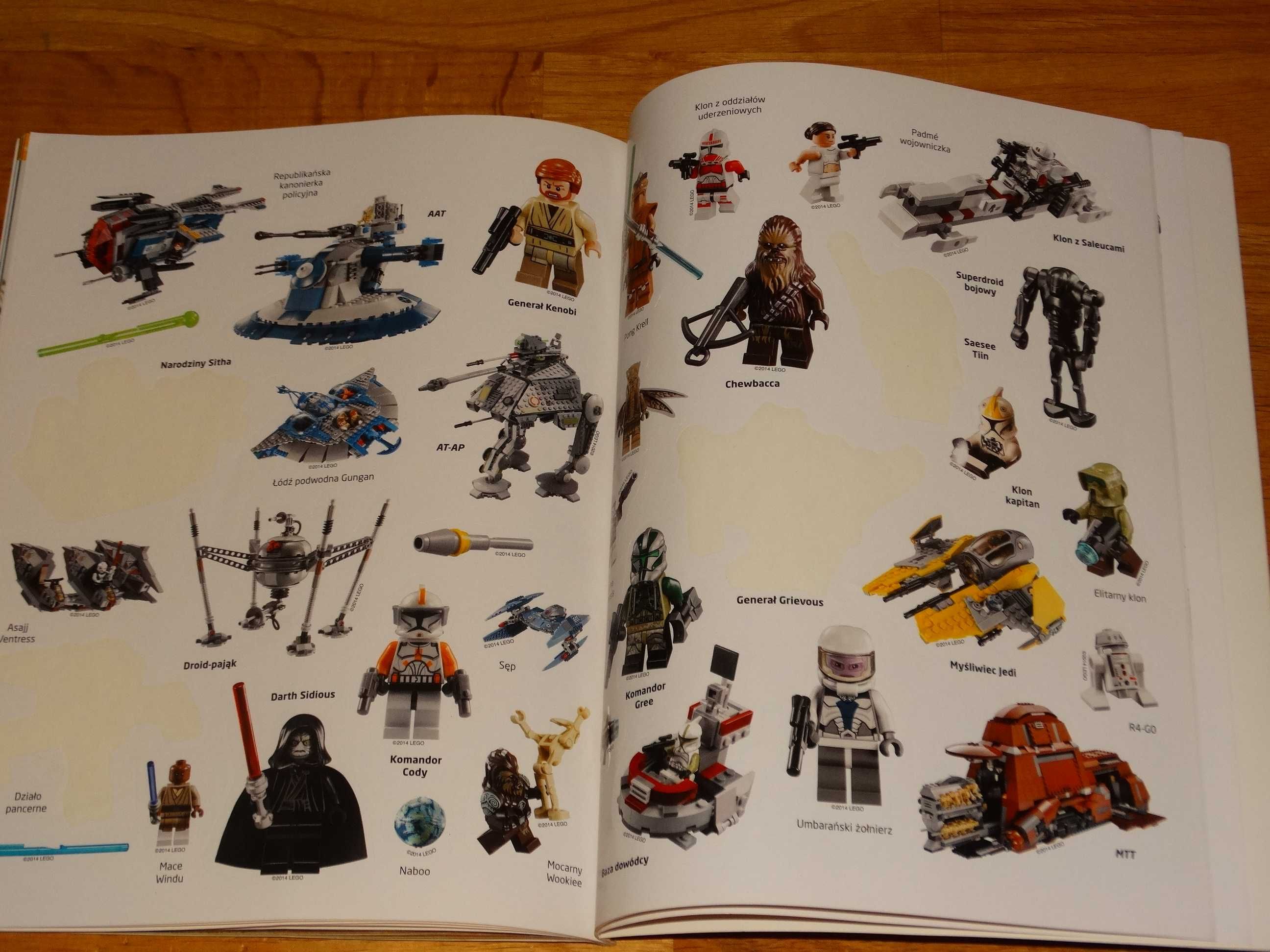 Lego Star Wars Wielkie Bitwy Jedi Książka + naklejki duża ilość