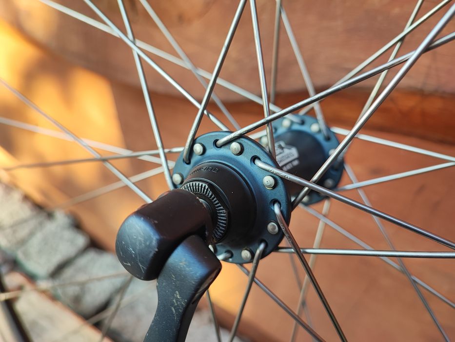 Komplet kół rowerowych Ambrosio Camel 28" Shimano Deore LX M570 Retro