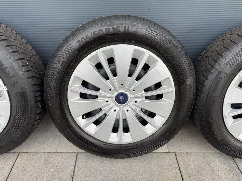 KOŁA Zimowe 205/60 5x108 R16 Ford Focus MK3 MK 4 MK5 , Ford Mondeo