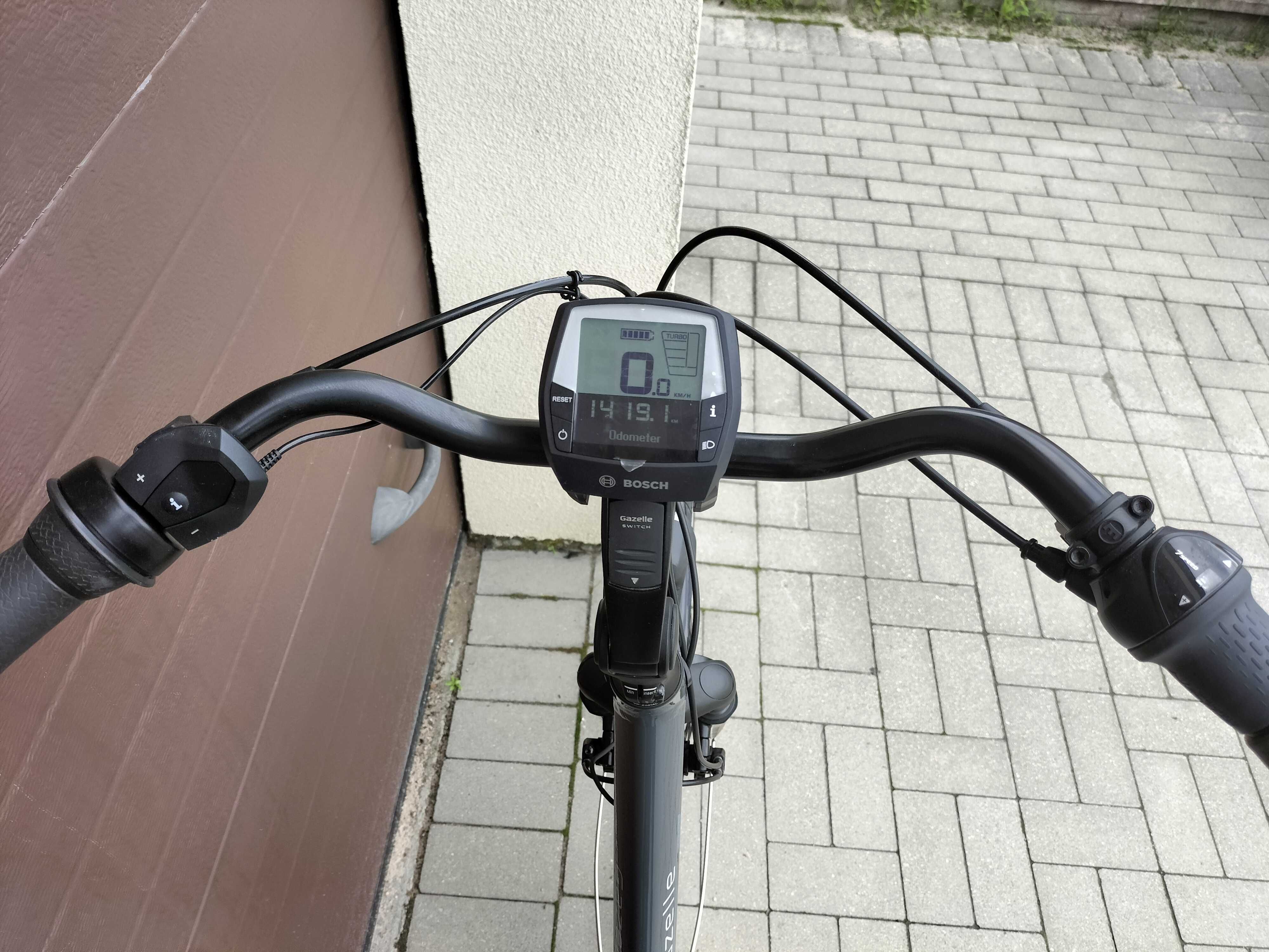 Rower elektryczny Gazelle Orange Bosch Rama 46 cm Nexus 7