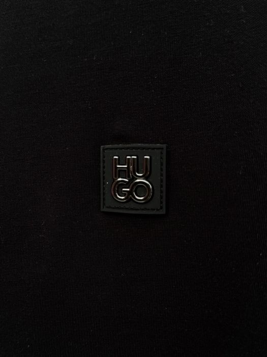 Бавовняна футболка HUGO великих розмірів