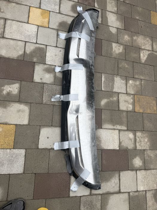 Задній бампер Kia Niro EV 2 темно сірий AGT