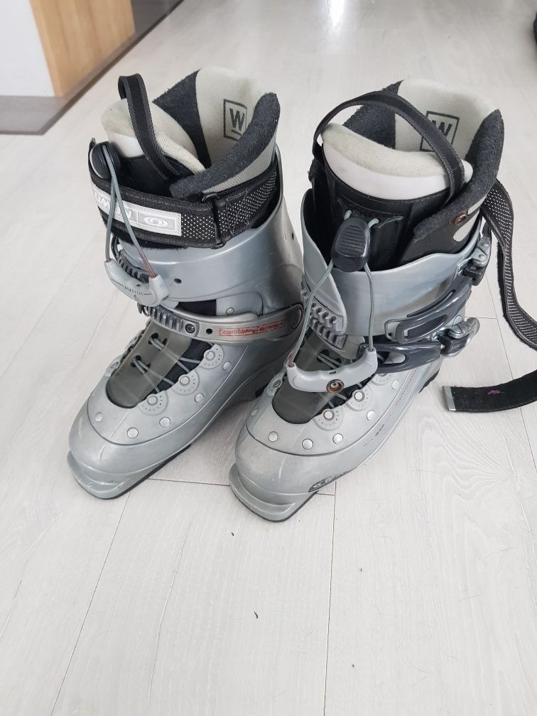 Buty narciarskie Salomon rozmiar EU 39 długość wkładki 25 - 25.5 cm