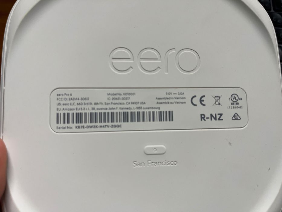 Amazon Eero 6 Mesh WiFi6 Router