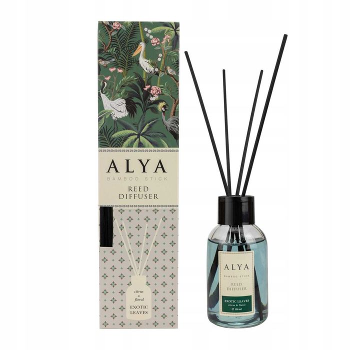 Alya patyczki zapachowe bambusowe odświeżacz  Exotic Leaves 100ml