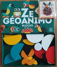 Animal Pattern Blocks, Djeco Джеко Геонімо
