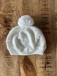 Czapka beret pompon reserved 1-2 lata