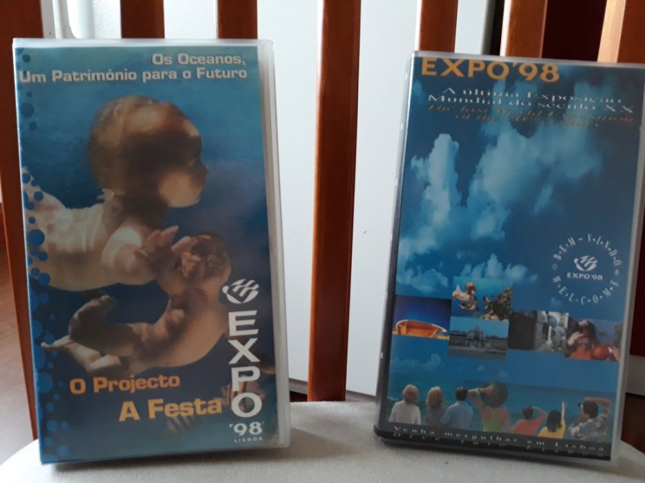 Expo 98. Cassetes video VHS