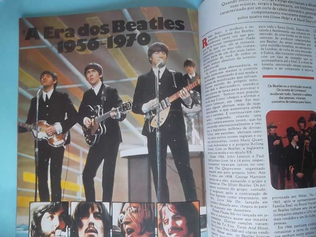 John Lennon : Tributo a um Mito, RARA revista com poster gigante.