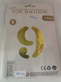 balon cyferka 9 - 100 cm