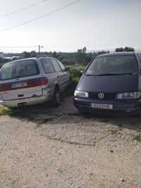 Ford Galaxy e Volkswagen Sharan para troca