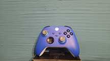 Oryginalny Pad Xbox Series Shock Blue turkusowo szare gałki