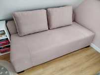 Sofa rozkładana z pojemnikiem na pościel