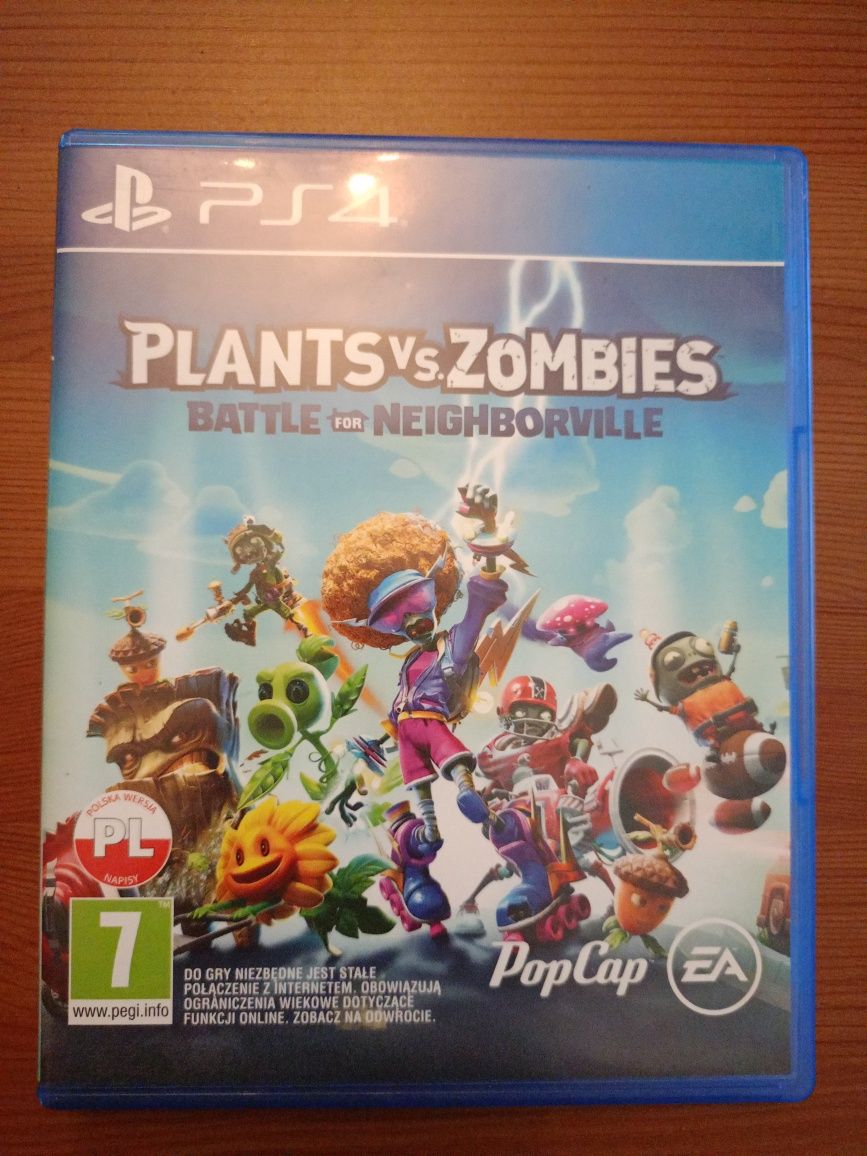 Gra na PS4 plants vs zombies