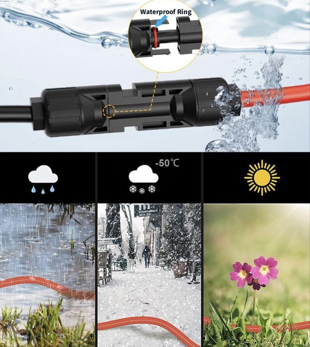 Кабель 5 метрів Tonton (MC4 - XT60/DC) - Новий!Ecoflow,Bluetti