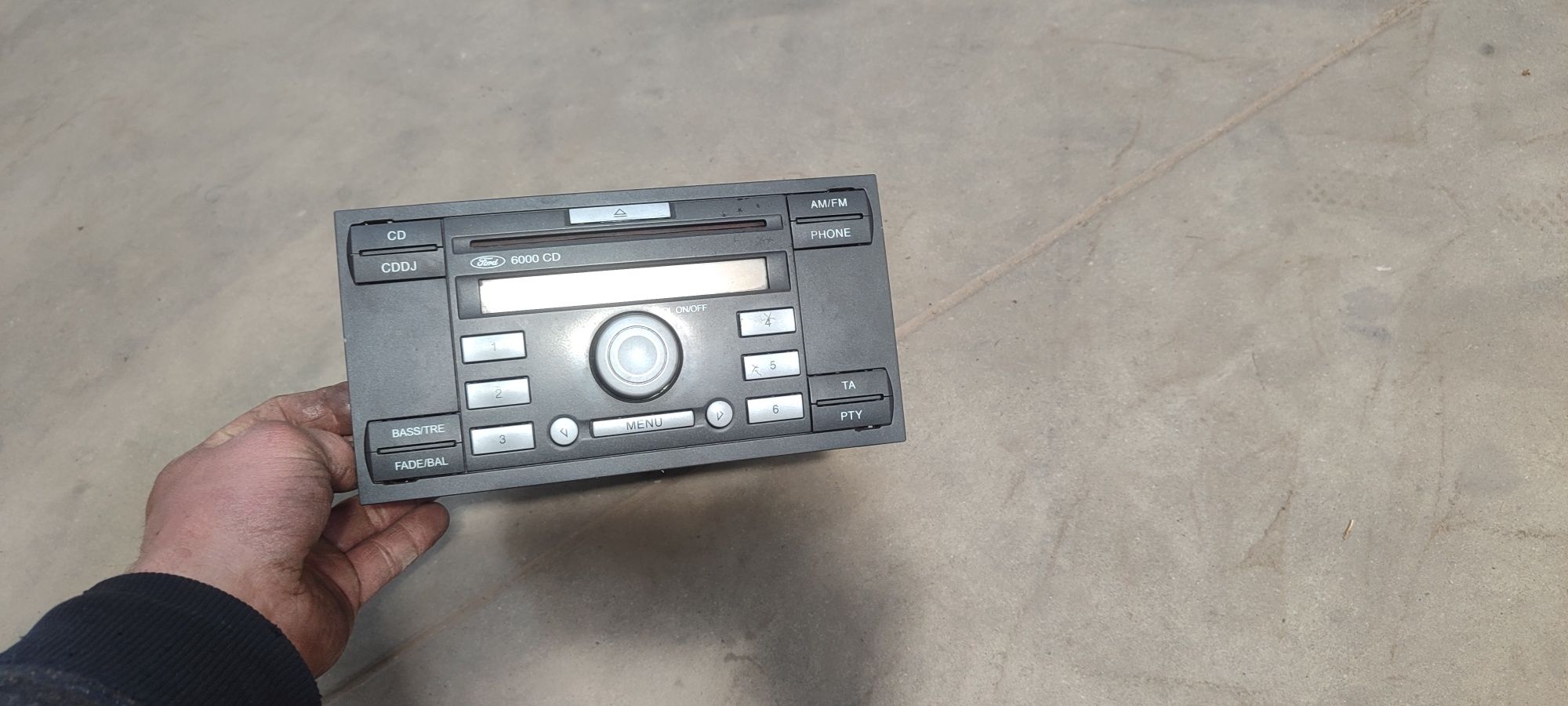 Ford Focus Transit C-Max Mondeo radio 6000 CD + pin i inne