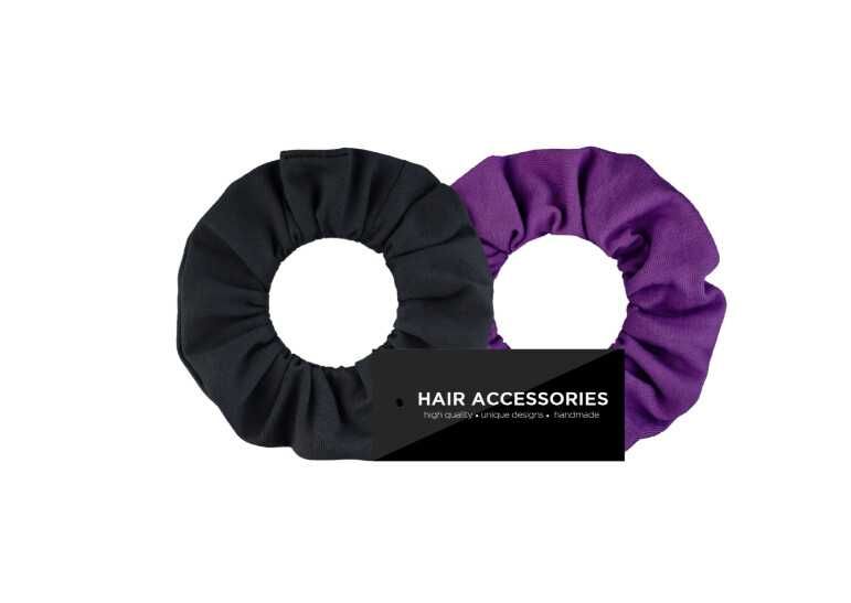 Набір резинок трикотаж black & violet makeup набор резинок резинки