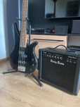 BASS Yamaha RBX + Wzmacniacz HB-20B Zestaw gitara basowa PJ Precision