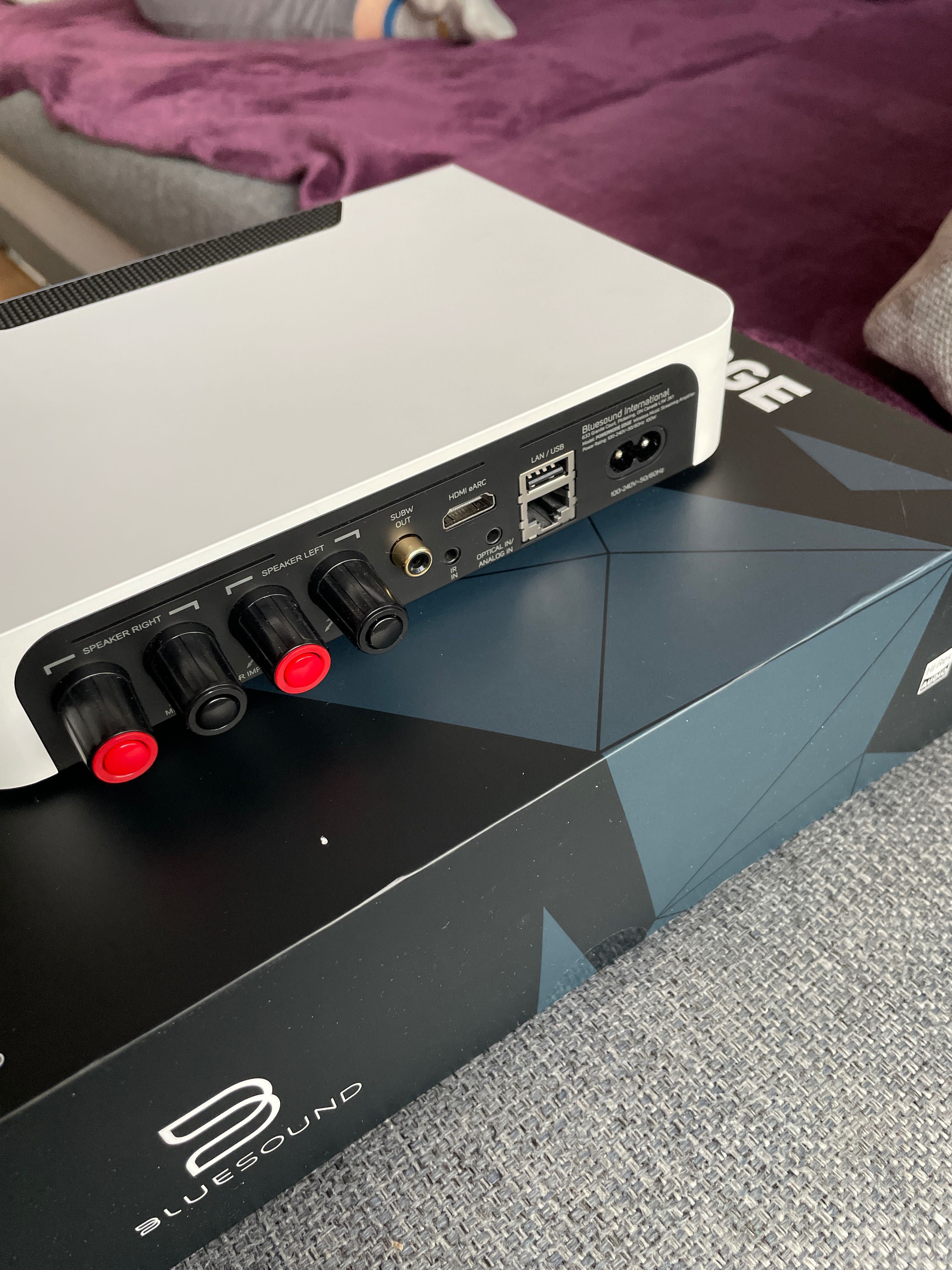 Powernode Edge wzmacniacz+odtwarzacz sieciowy
