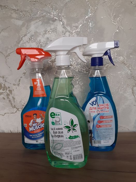 Хімічні засоби для прання та прибирання дому