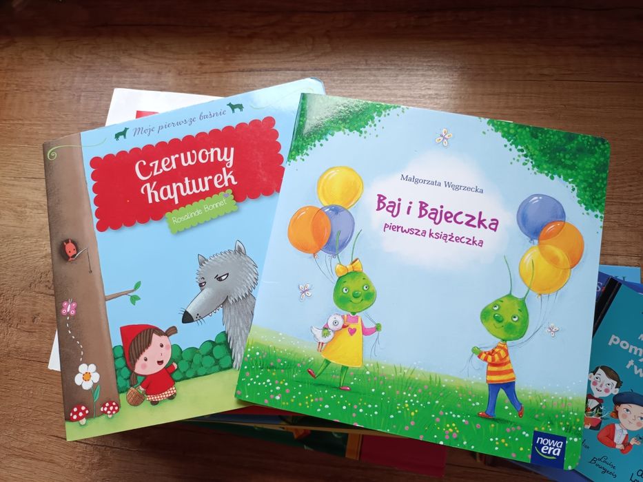 Zestaw książeczki dla dziecka z pięknymi bajkami ma dobranoc