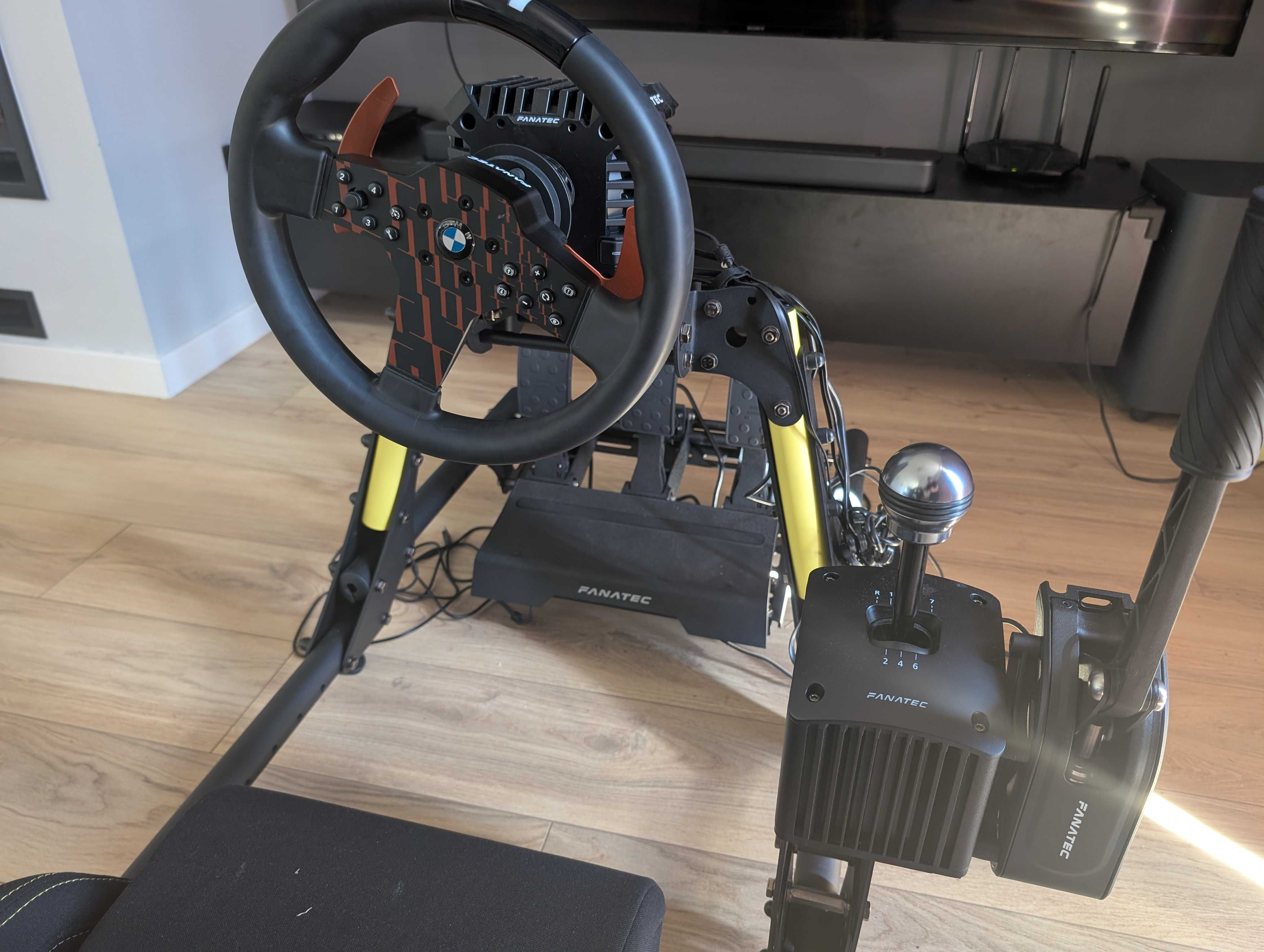 Zestaw Fanatec / Sim Racing / wyścigi / kierownica / gaming