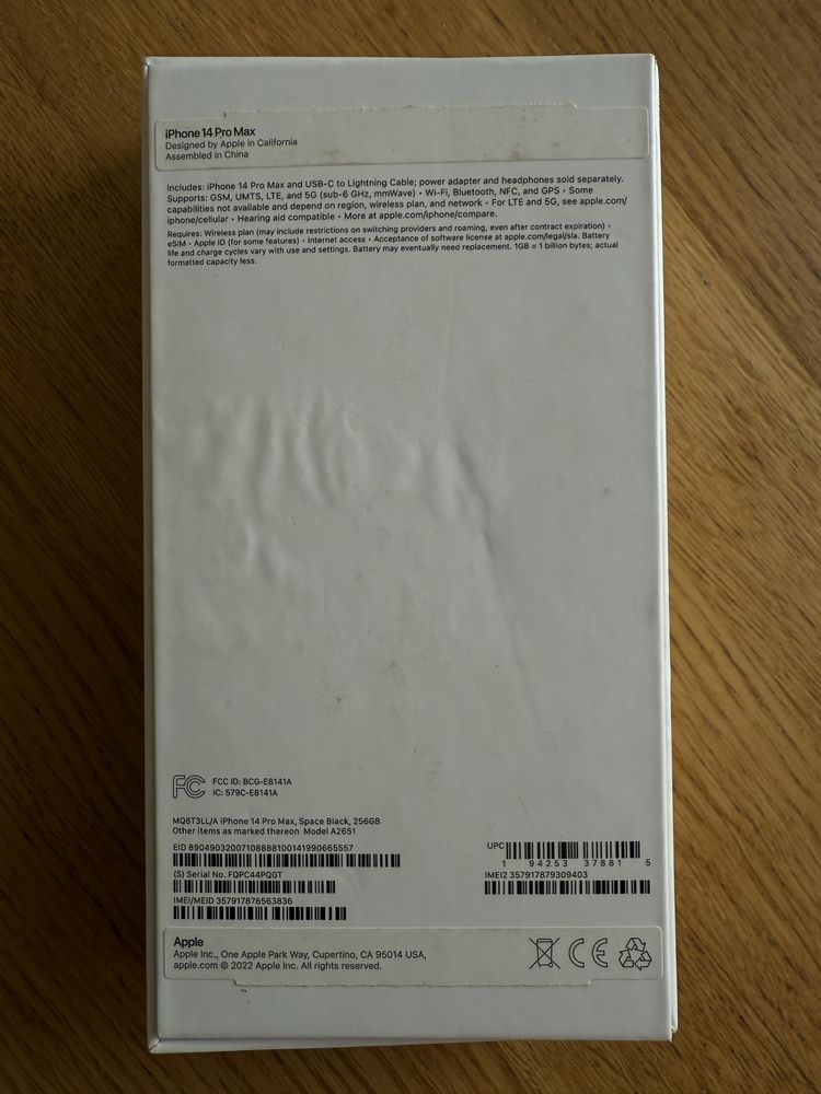 Iphone 14 Pro Max 256 Gb
