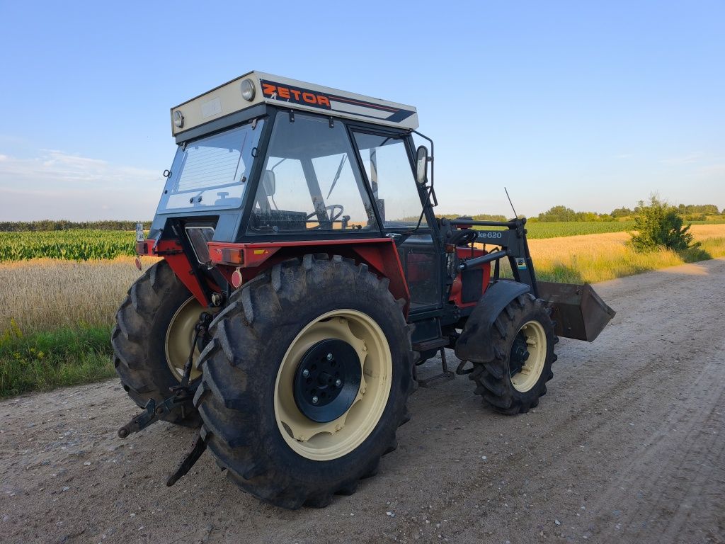 Zetor 6340 (7745) z turem quickem i osprzętem