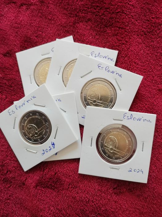 Moeda UNC comemorativa de 2€ - Eslovénia 2024