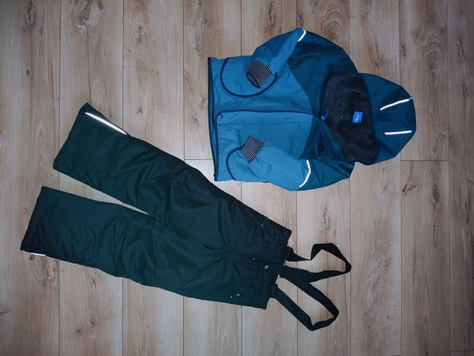 Kombinezon zimowy narciarski kurtka i spodnie finkid , Tchibo 122/128