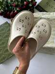 Gucci Platform Slides Beige
