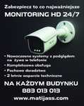 MONITORING – Montaż kamer, Konfiguracja, Podgląd w telefonie