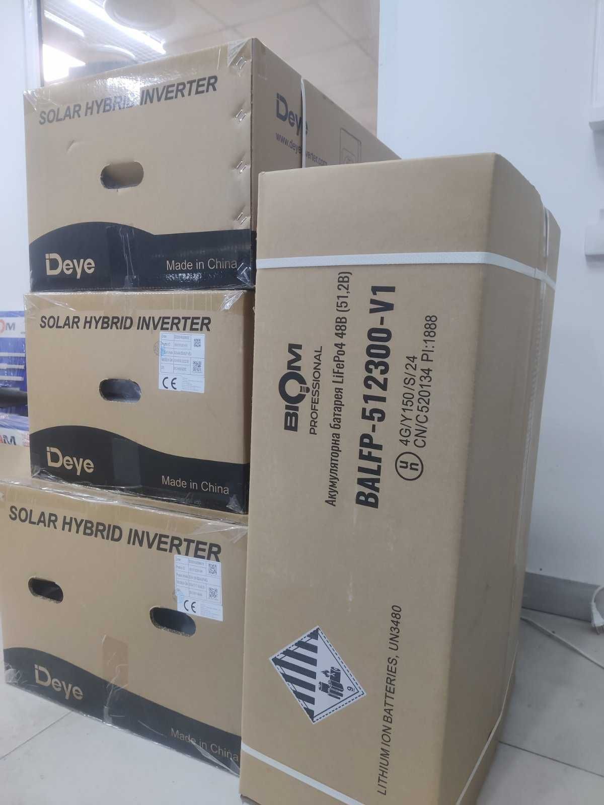 Акумуляторна батарея Biom Professional 48В 15кВт BALFP-512300-V1 1480$