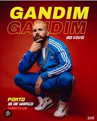 2 bilhetes Gandim Porto