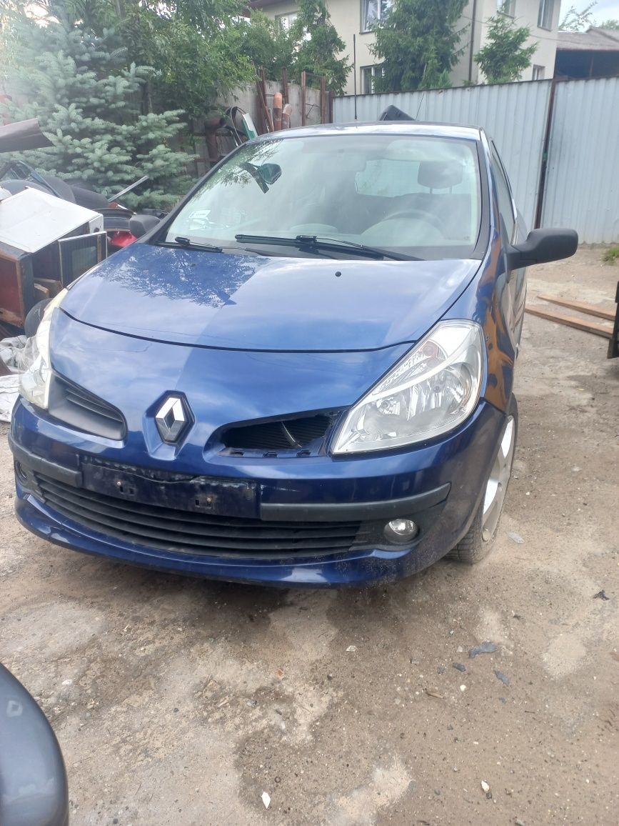 Części renault clio 3 klapa lampy zderzak drzwi silnik skrzynia felgi