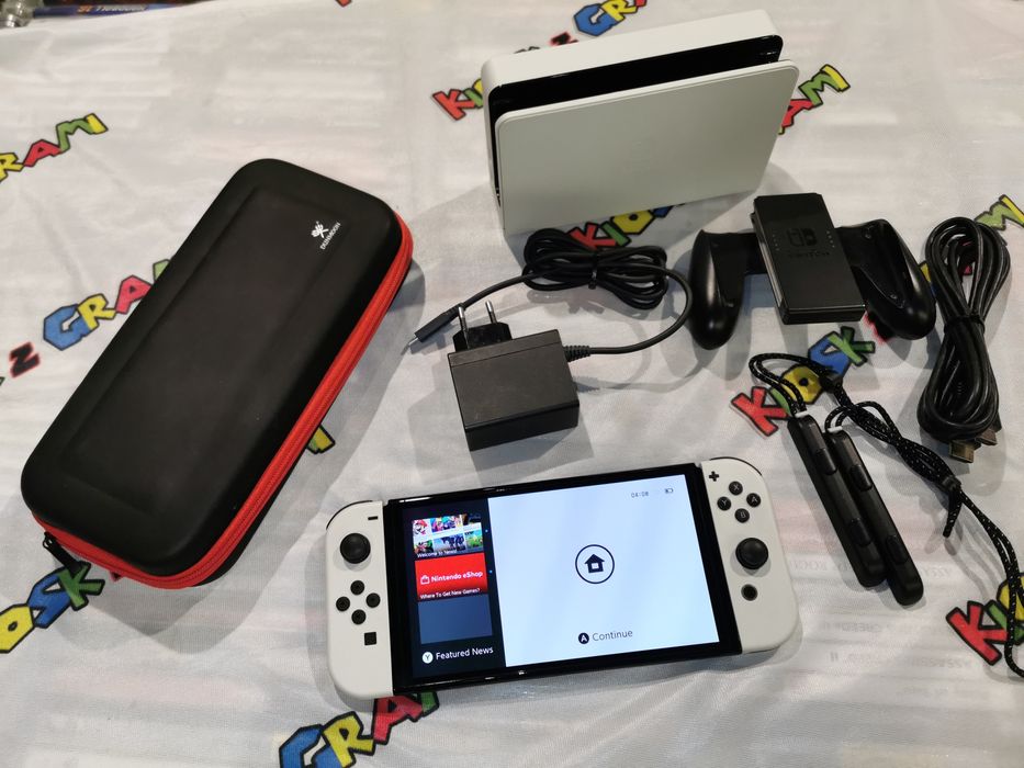 Konsola NINTENDO SWITCH OLED stan BDB+ (gwarancja sklep Ursus) Tanio