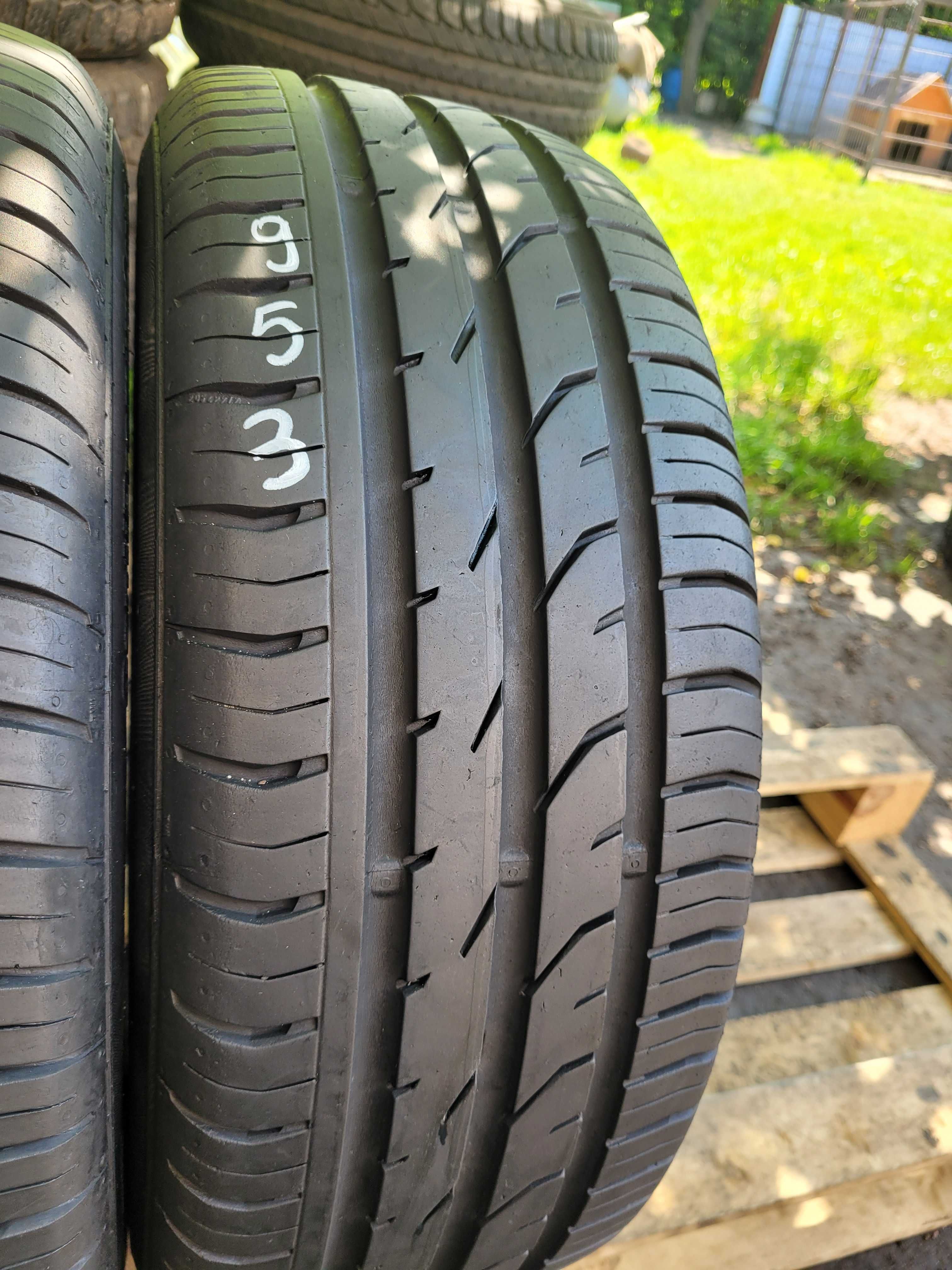 Opony Letnie 195/55R15 Continental ContiPremiumContact 2 2szt Montaż