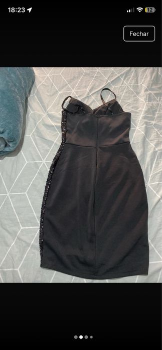 Vestido em lntejoulas paetes