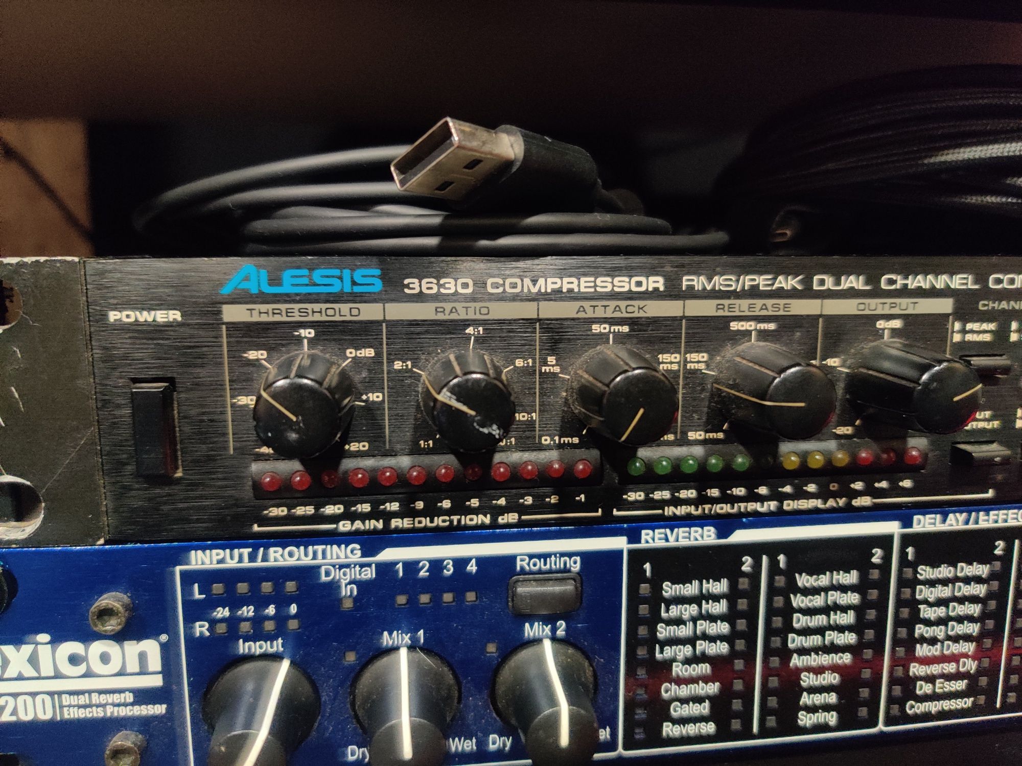 Material de Estúdio ( Tascam, Lexicon, Roland edirol, Line6 )