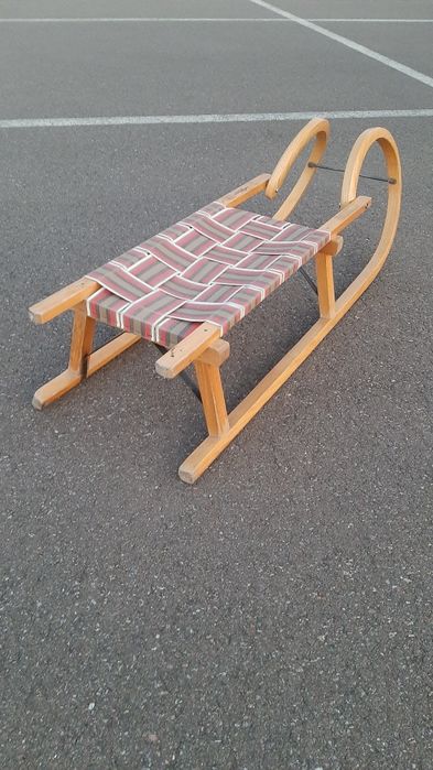 Оригінальні Баварські Дерев'яні Санки