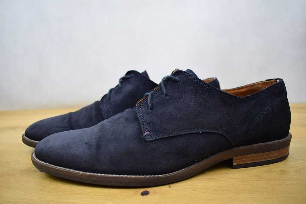 Tommy Hilfiger Półbuty, Essential suede Lace Up Derby, r. 45