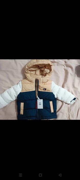 Tommy Hilfiger świetna kurtka zimowa 80 cm