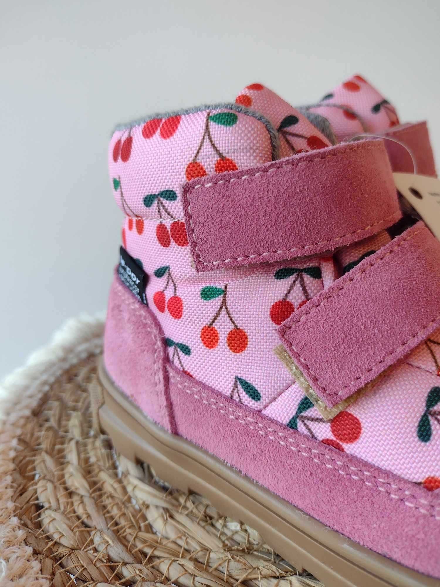 Trzewiki dziewczęce r.28 Mido 32-41 cherry pink TE-POR