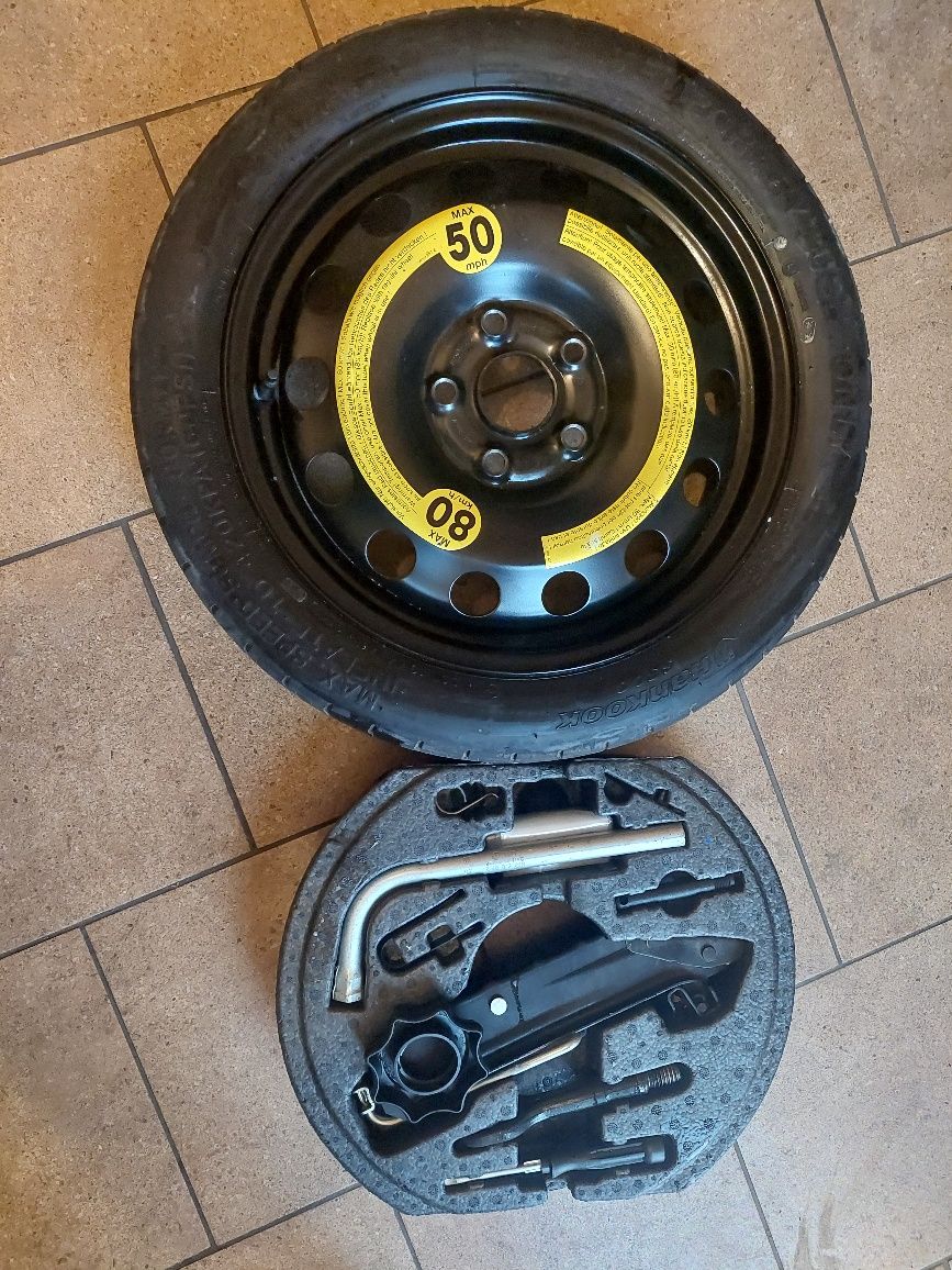 Koło dojazdowe 16 cali 5x112 et 25,5 Volkswagen, Audi