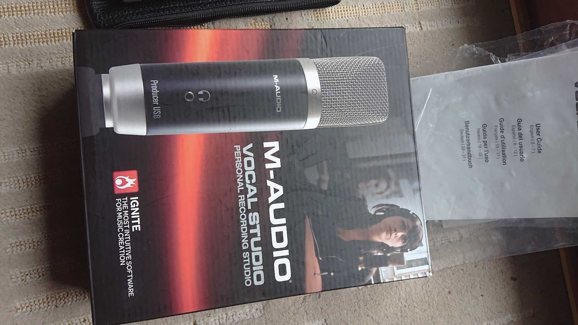 Mikrofon M-audio USB