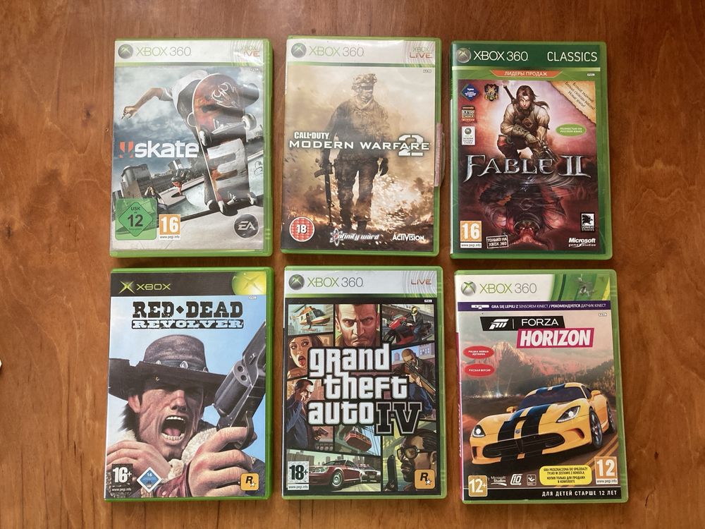 Ігри ліцензійні до Xbox, 360, One, Series X