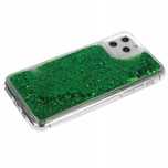 Plecki Etui Liquid Glitter Iphone 12 Mini Zielony