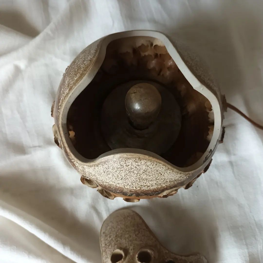 Lampka ceramiczna stara duńska cudna