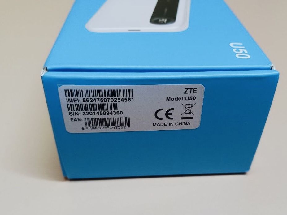 ZTE U50 • 5G Wi-Fi роутер • Без прив’язки до оператора