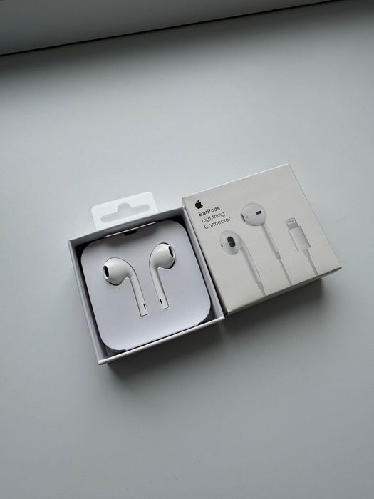Наушники Apple EarPods Lightning 100% Оригинал Original ЕарПодс 3.5mm
